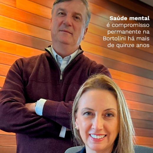 Saúde mental é compromisso permanente na Bortolini há mais de quinze anos